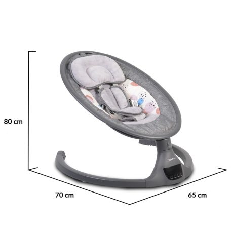 Cangaroo iSwing elektromos hinta és pihenőszék - s.szürke 