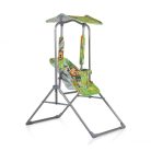 Moni Funny állványos gyermekhinta napfénytetővel - zöld