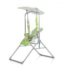 Moni Funny állványos gyermekhinta napfénytetővel - zöld