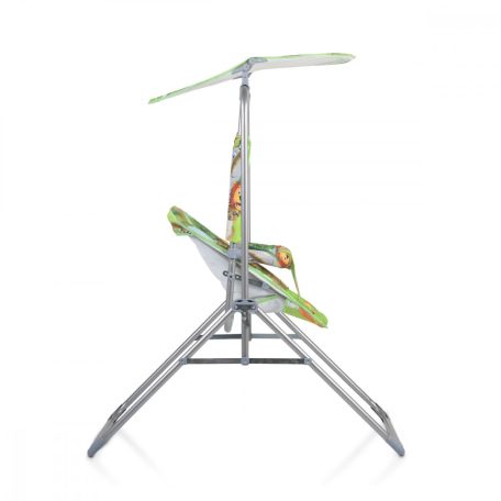 Moni Funny állványos gyermekhinta napfénytetővel - zöld
