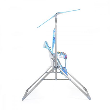 Moni Funny állványos gyermekhinta napfénytetővel - kék