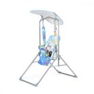 Moni Funny állványos gyermekhinta napfénytetővel - kék