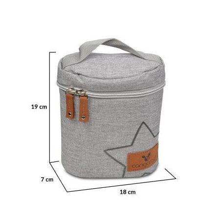 Cangaroo Charlie cumisüveg melegentartó - szürke 