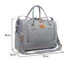 Cangaroo Jossie pelenkázó táska - szürke 