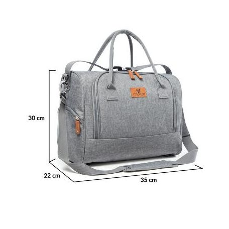 Cangaroo Jossie pelenkázó táska - szürke 