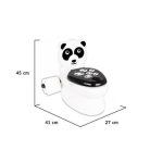 Cangaroo Pilsan bili és gyerek WC 2in1 öblítő hanggal - Panda