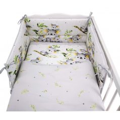 Baby Shop 6 részes babaágynemű - szürke koala maci