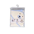 Cangaroo Baloo kapucnis törölköző 70x90 cm - kék maci
