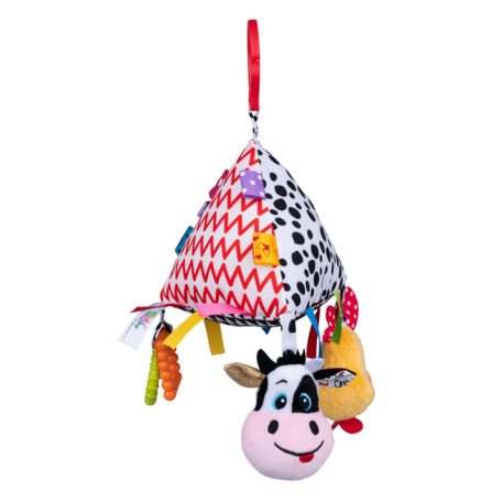 Bali Bazoo Kontrasztos piramis felakasztható bébijáték 0 hó+