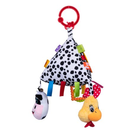 Bali Bazoo Kontrasztos piramis felakasztható bébijáték 0 hó+