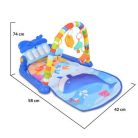 Moni Toys Ocean Játszószőnyeg - kék