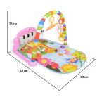 Moni FITNESS Játszószőnyeg - rózsaszín