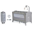 Cangaroo Once upon a time 2 multifunkciós utazóágy - szürke