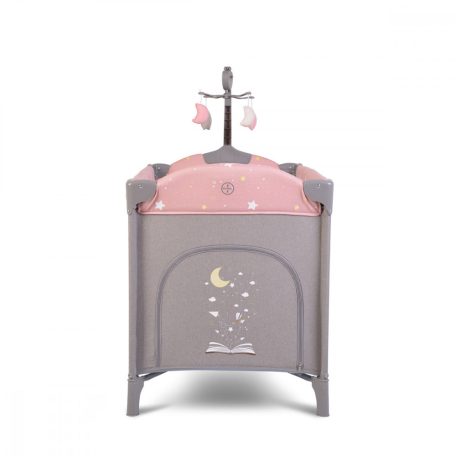 Cangaroo Once upon a time 2 multifunkciós utazóágy - pink