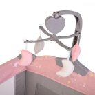 Cangaroo Once upon a time 2 multifunkciós utazóágy - pink