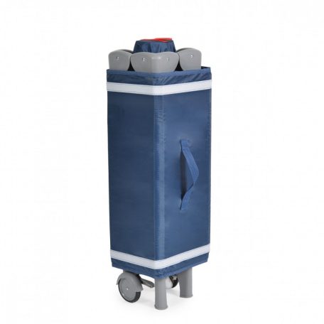 Cangaroo Once upon a time 3 multifunkciós utazóágy - farmerkék 