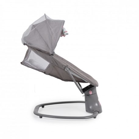 Cangaroo Axel 2 in1 elektromos hinta és pihenőszék - szürke/rózsaszín 