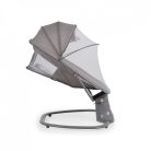 Cangaroo Axel 2 in1 elektromos hinta és pihenőszék - szürke/rózsaszín 