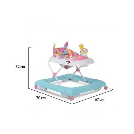 Moni Unicorn bébikomp - pink