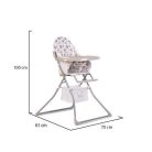 Moni Scaut fix etetőszék - Bézs