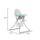 Moni Scaut fix etetőszék - Menta