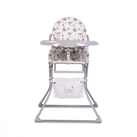 Moni Scaut fix etetőszék - Szürke 