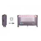 Cangaroo Africa 1 szintes utazóágy - rózsaszín