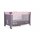 Cangaroo Africa 1 szintes utazóágy - rózsaszín