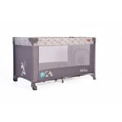 Cangaroo Africa 1 szintes utazóágy - szürke