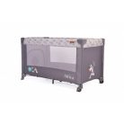 Cangaroo Africa 1 szintes utazóágy - szürke