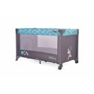 Cangaroo Africa 1 szintes utazóágy - türkiz 