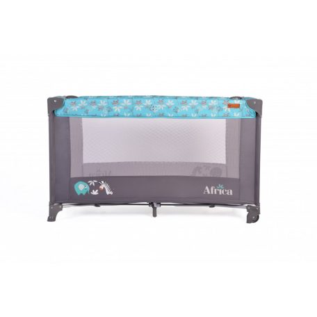 Cangaroo Africa 1 szintes utazóágy - türkiz 