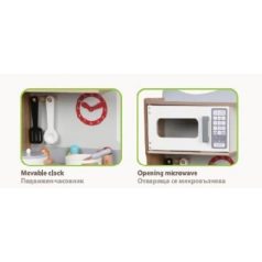 Moni Toys Fa játék kiskonyha 60x30x93.5 см