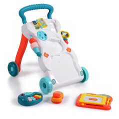 Moni Dreams járássegítő műanyag 2in1 - fehér/türkiz 