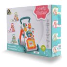 Moni Dreams járássegítő műanyag 2in1 - fehér/türkiz 