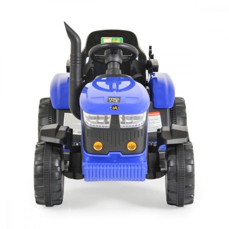 Moni Rancher elektromos traktor utánfutóval - Kék 