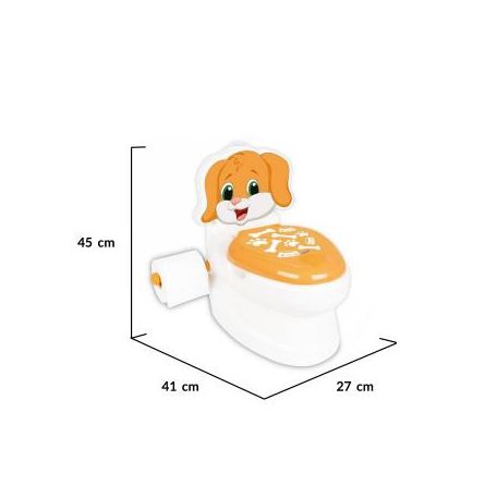 Cangaroo Pilsan bili és gyerek WC 2in1 öblítő hanggal - Kutya