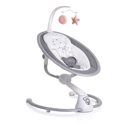 Cangaroo Cloud elektromos hinta rezgő, dönthető, 360 fokban forgatható  - pink