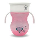 Cangaroo Cup varázslatos pohár 270ml 6+hó - rózsaszín 