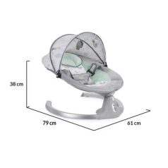 Moni Ari 2 in1 elektromos hinta és pihenőszék - menta