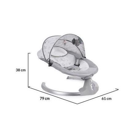 Moni Ari 2 in1 elektromos hinta és pihenőszék - szürke