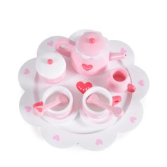 Moni Toys Fa játék teás készlet 12 db-os