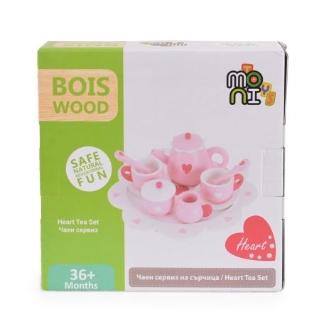 Moni Toys Fa játék teás készlet 12 db-os