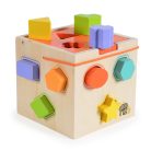 Moni Toys Fajáték fa formabedobós kocka 14x14x13cm