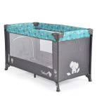 Cangaroo SAFARI 1 szintes utazóágy - türkiz