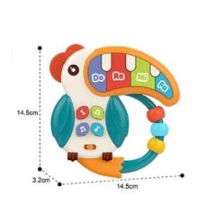 Moni zenélő bébijáték - tukán