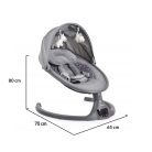 Cangaroo iSwing elektromos hinta és pihenőszék - grafit