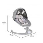 Cangaroo iSwing elektromos hinta és pihenőszék - ezüst 