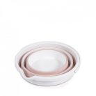 Cangaroo Hawaii összecsukható kád szett - rózsaszín 