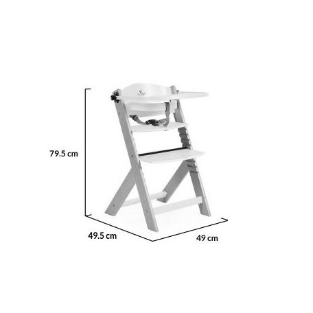 Cangaroo Nuttle fa etetőszék - Fehér